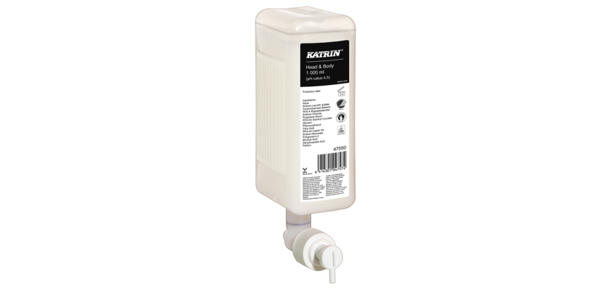 Flüssigseife Katrin Head & Body 47550 1000ml