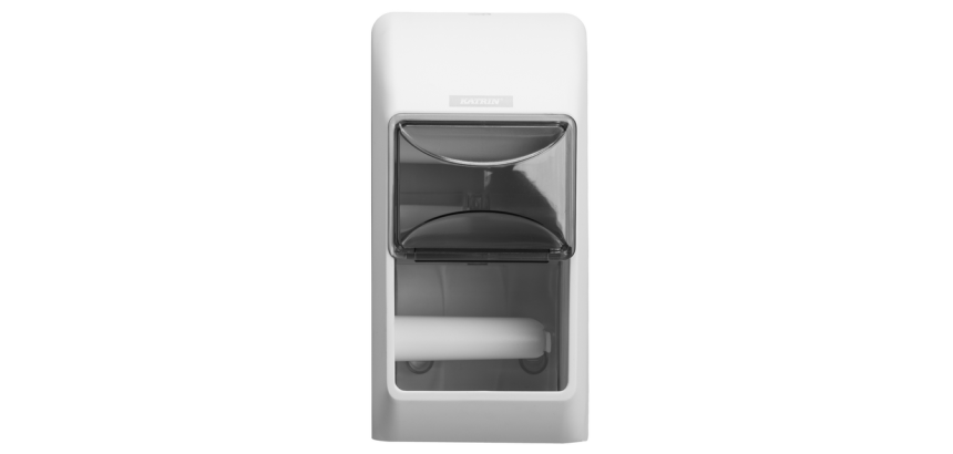 Distributeur papier toilette Katrin 92384 Duo blanc