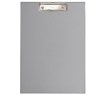 Klembord MAUL A4 staand PVC zilvergrijs