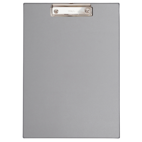 Porte-bloc MAUL A4 portrait PVC gris argenté