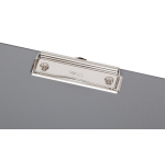 Klembord MAUL A4 staand PVC zilvergrijs