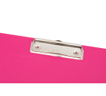 Neon Pink PVC Portrait A4 Clipboard MAUL