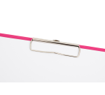 Neon Pink PVC Portrait A4 Clipboard MAUL