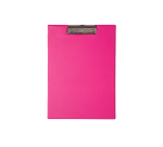 Klembord MAUL A4 staand PVC neon roze