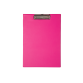 Porte-bloc Maul A4 portrait PVC néon rose