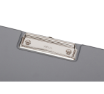 Maul A4 portrait clipboard with flap and silver-gray pen ball