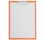 MAUL clipboard A4 portrait PVC neon orange