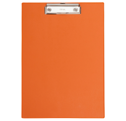 MAUL clipboard A4 portrait PVC neon orange