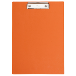 Porte-bloc Maul A4 portrait PVC néon orange