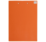 MAUL clipboard A4 portrait PVC neon orange