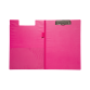 Klembordmap MAUL A4 staand met penlus PVC neon roze