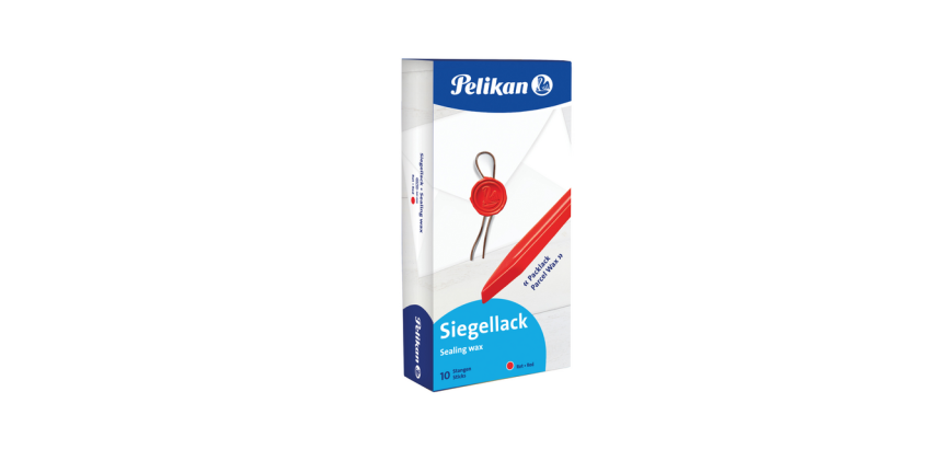Zegellak Pelikan 60/10 rood
