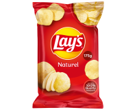 Lay's Natural Chips - 175g Bag