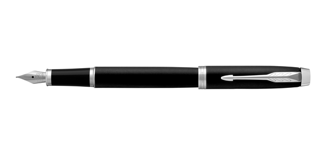 Stylo plume Parker IM Matte Black CT Fin