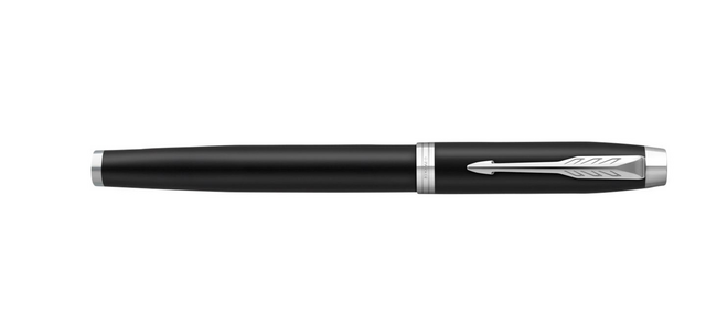 Parker IM Matte Black CT Medium Fountain Pen