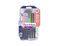 Fineliner Paper Mate Flair Metallic Medium assorti blister 6 pièces