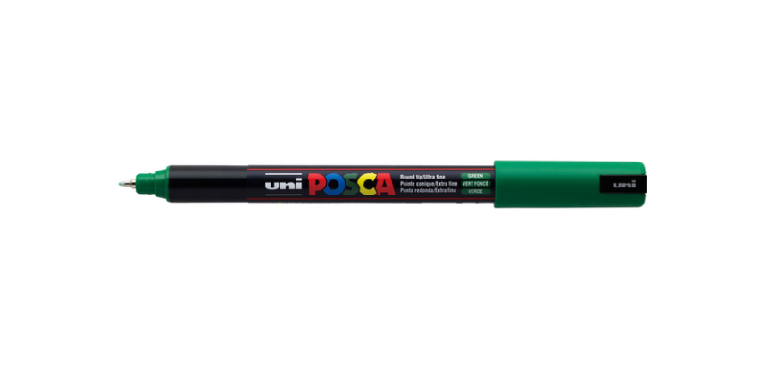 Posca Paint Marker PC1MR Extra Fine Dark Green