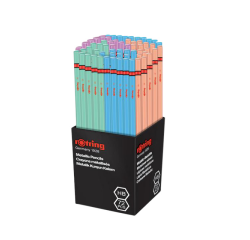 Crayon rOtring Woodcase HB Métallisé assorti