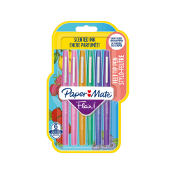 Fineliner Paper Mate Flair parfumé blister 6 couleurs