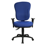 Bureaustoel Topstar Wellpoint 30 SY blauw