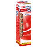 tesafilm® adhesive tape 10mx19mm transparent 8 rolls