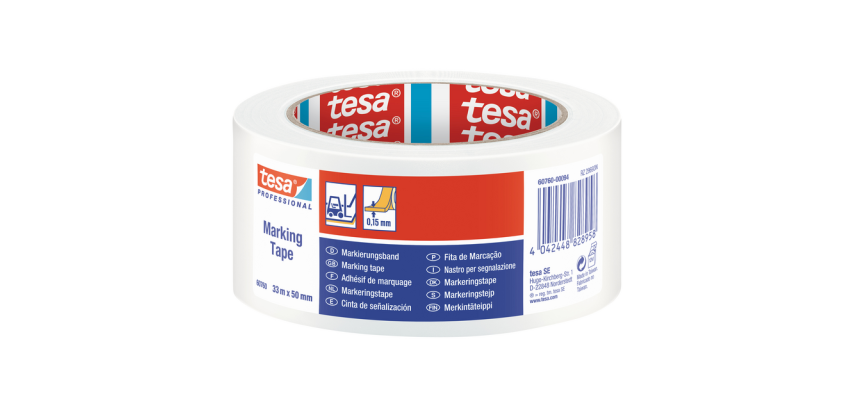 tesa® Professional 60760 PV1 Marking Tape 33mx50mm white
