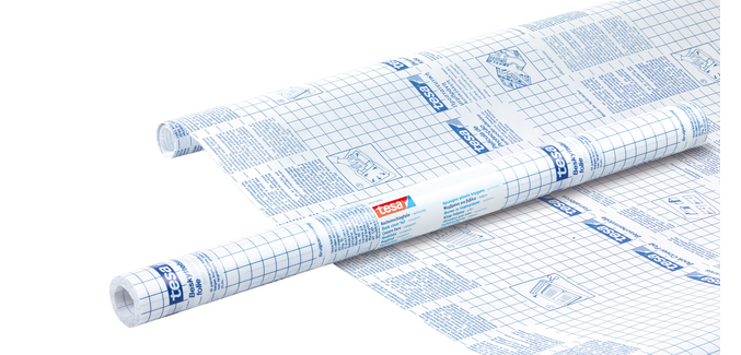 tesa® Transparent Adhesive Book Cover Film 5mx50cm