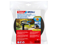 Isolation tuyauterie tesamoll® adhésive 5mx20mm noir