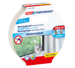 tesa® Powerbond Double-Sided Mounting Tape 5m x 19mm Transparent
