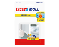 Tochtstrips tesamoll® Universal Zelfklevend tbv deur 1mx38mm wit