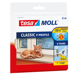 DE_Moll CLASSIC Calfeutrage caoutchouc Profil E, blanc