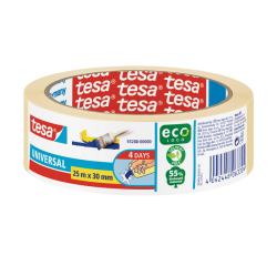 Ruban de masquage tesa® Economy 25mx30mm jaune