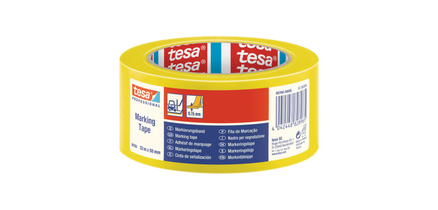 tesa® Professional Markierungsband 60760 PV1 33mx50mm gelb