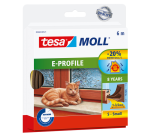Rubber Weatherstripping Tesa Moll Classic Profile E