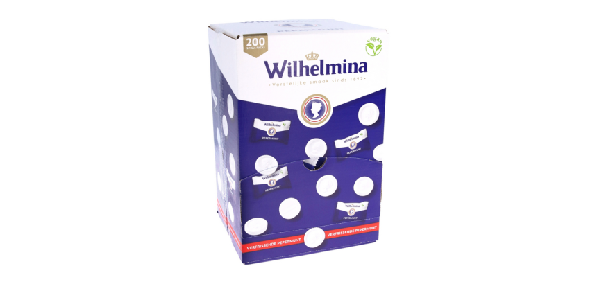 Bonbons à la menthe Wilhemina 200 pièces