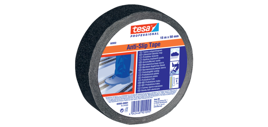 Antisliptape tesa® Professional 60950 50mmx15m zwart