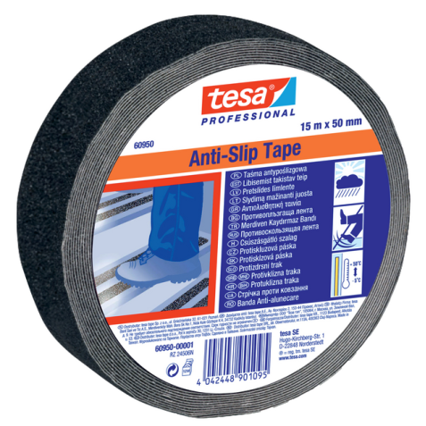 Antisliptape tesa® Professional 60950 50mmx15m zwart