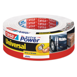 Duct tape tesa® extra Power Universal 50mx50mm wit