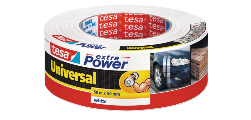 tesa® Reparaturband extra Power Universal 50m x 50mm weiß