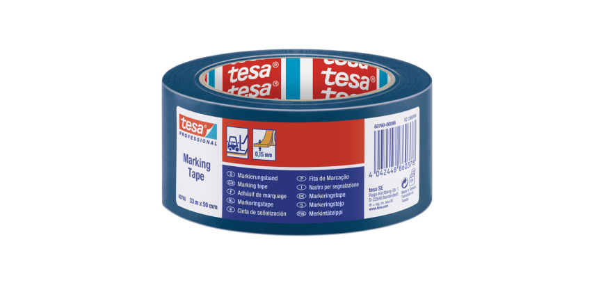 tesa® Professional Markierungsband 60760 PV1 50mm x 33m blau