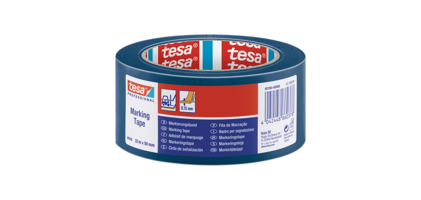 Markeringstape tesa® Professional 60760 PV1 50mmx33m blauw