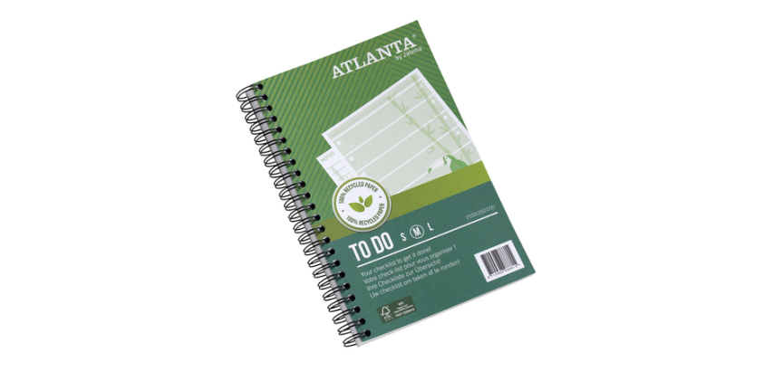 Things To Do Djois Atlanta Recycled Jungle 125x195mm 100 sheets 70g green 2 pieces