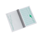 Things To Do Djois Atlanta Jungle recyclé 125x195mm 100 feuilles 70g vert 2 pièces