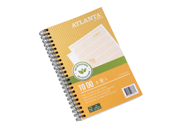 Cahier spirale, Format A6, couverture souple, À partir de 125 pièces