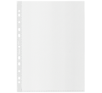 Punched pockets Esselte A4 recycled Polypropylene 7/100th grained - Box of 100