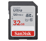Ultra SDHC UHS-I SanDisk 32GB Memory Card - class 10