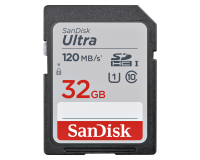 Speicherkarte Ultra SDHC UHS-I SanDisk 32 GB - Klasse 10