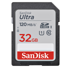Carte mémoire Ultra SDHC UHS-I SanDisk 32 Go - classe 10