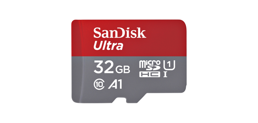 Carte mémoire Sandisk Micro SDXC Ultra Android 32Go 120Mo/s Class 10 A1
