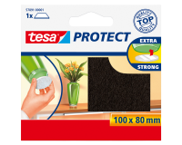Feutrine anti-rayures tesa® Protect 80x100mm brun